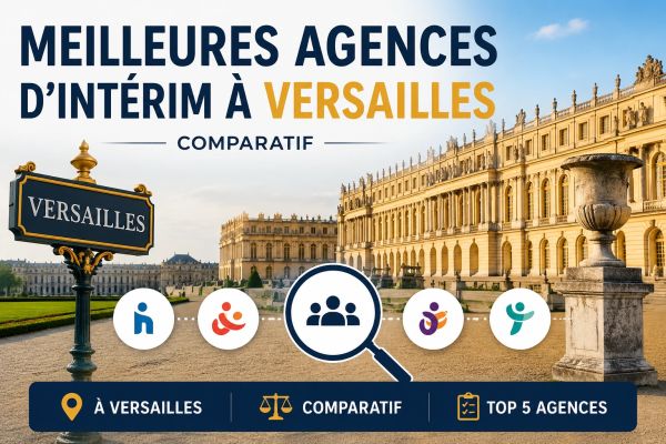 Top 5 des meilleures agences d'intérim à Versailles